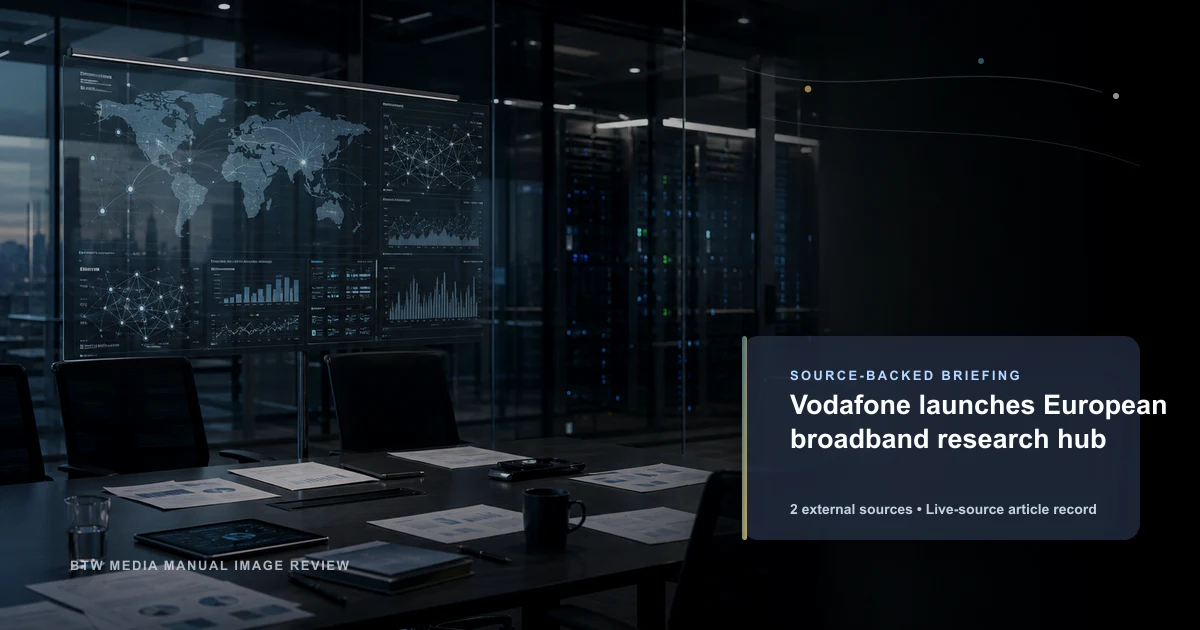 Vodafone lance un centre de recherche européen sur le haut débit