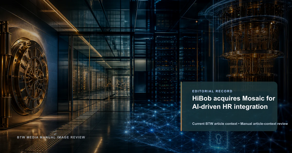 HiBob acquires Mosaic for AI-driven HR integration reviewed editorial briefing visual