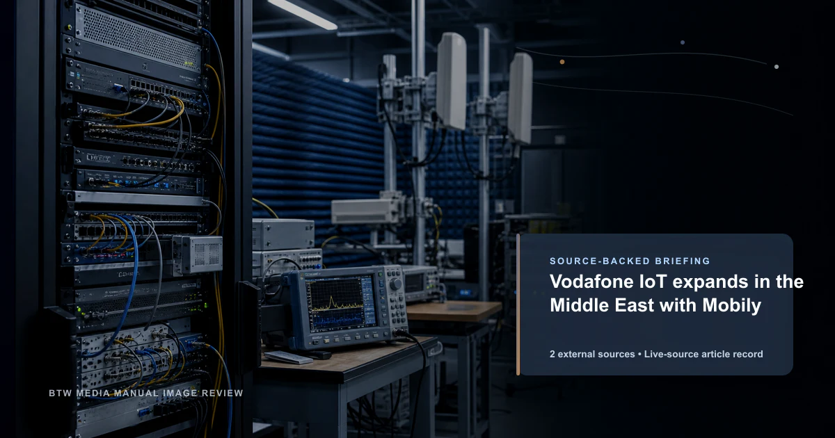 Vodafone IoT étend sa présence au Moyen-Orient avec Mobily