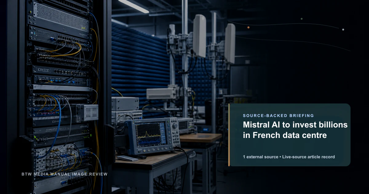 Mistral AI investit des milliards dans un centre de données français