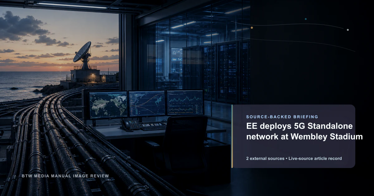 EE déploie le réseau 5G Standalone au stade de Wembley