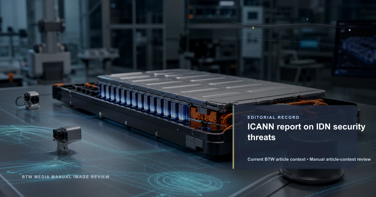 Rapport ICANN sur les menaces de sécurité des IDN