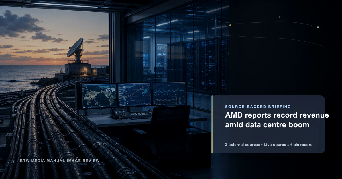 AMD enregistre un chiffre d'affaires record grâce au boom des centres de données