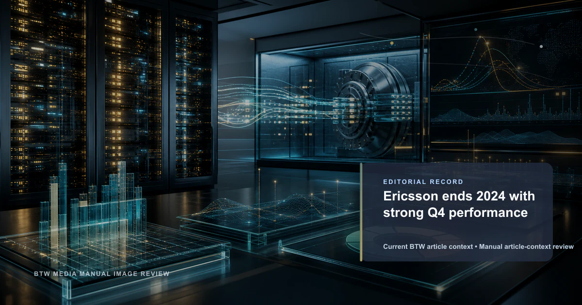 Ericsson termine 2024 avec une solide performance au T4