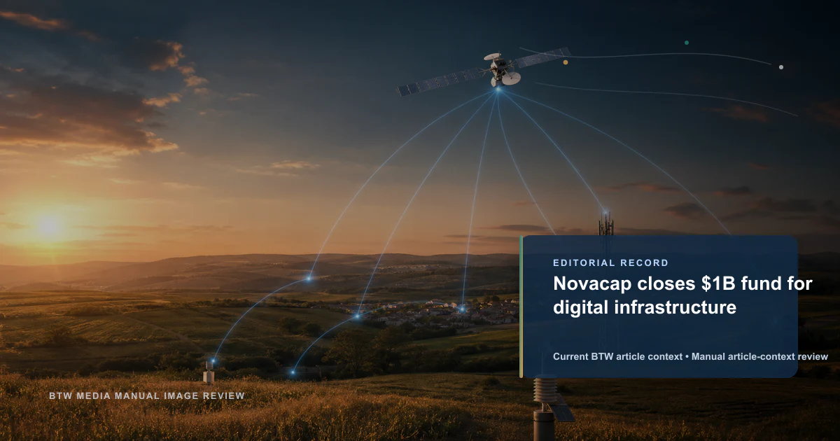 Novacap finalise un fonds d'1 milliard $ pour l'infrastructure numérique