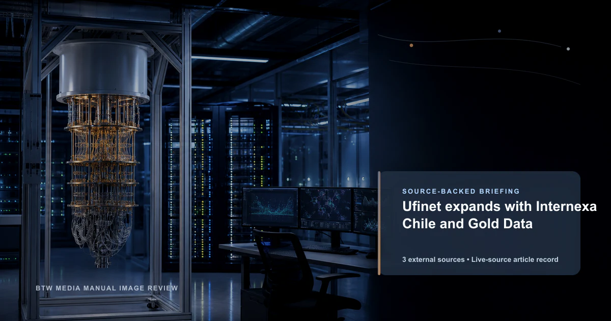 Ufinet acquiert Internexa Chile et Gold Data