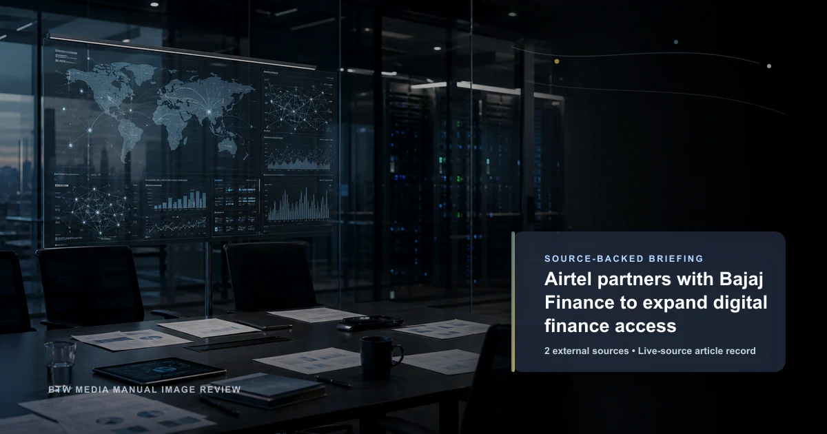 Airtel s'associe à Bajaj Finance pour élargir l'accès aux services financiers numériques