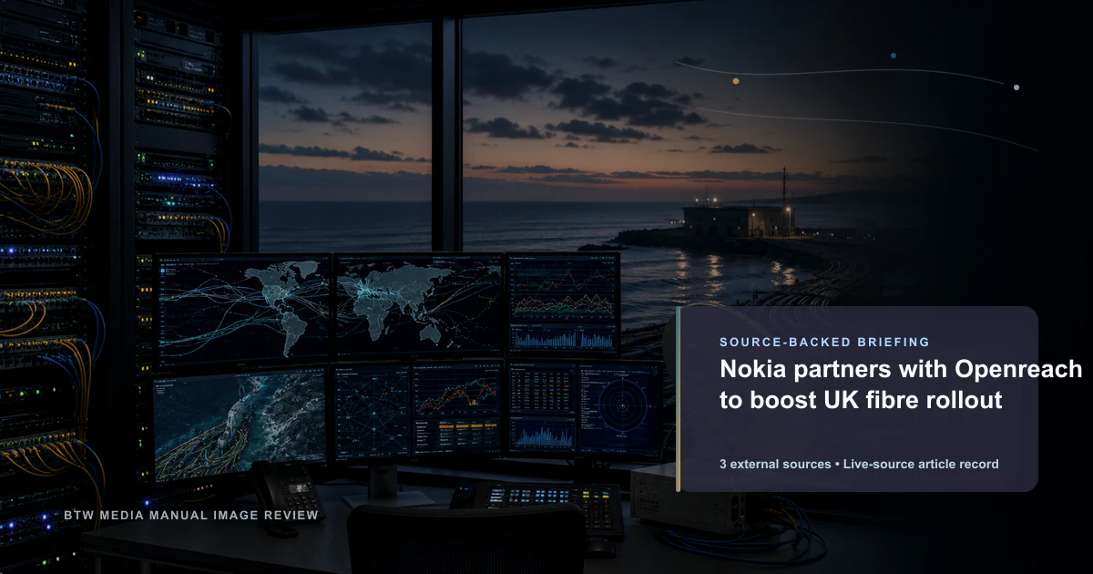 Nokia s'associe à Openreach pour accélérer le déploiement de la fibre au Royaume-Uni