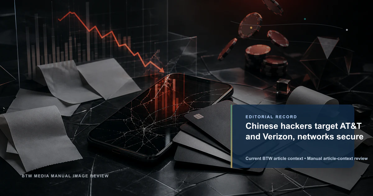 Des pirates chinois ciblent AT&T et Verizon, les réseaux sont sécurisés