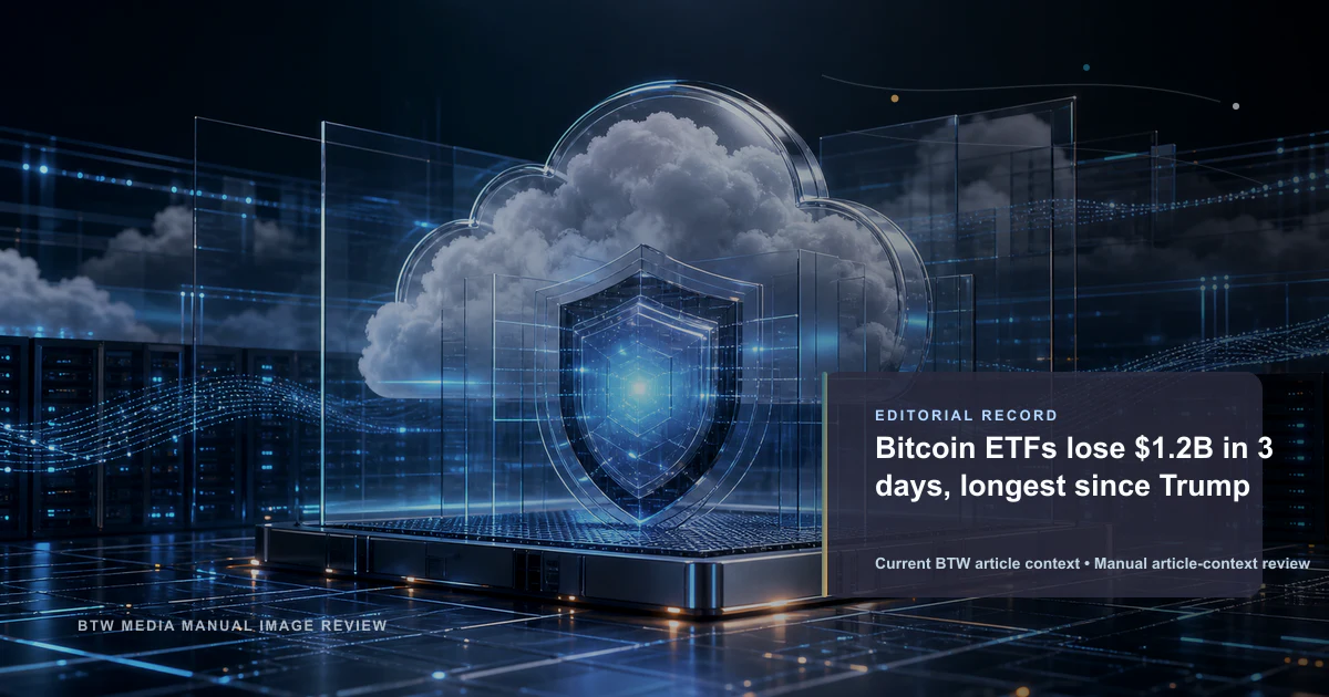 Les ETF Bitcoin perdent 1,2 Md$ en 3 jours, un record depuis Trump