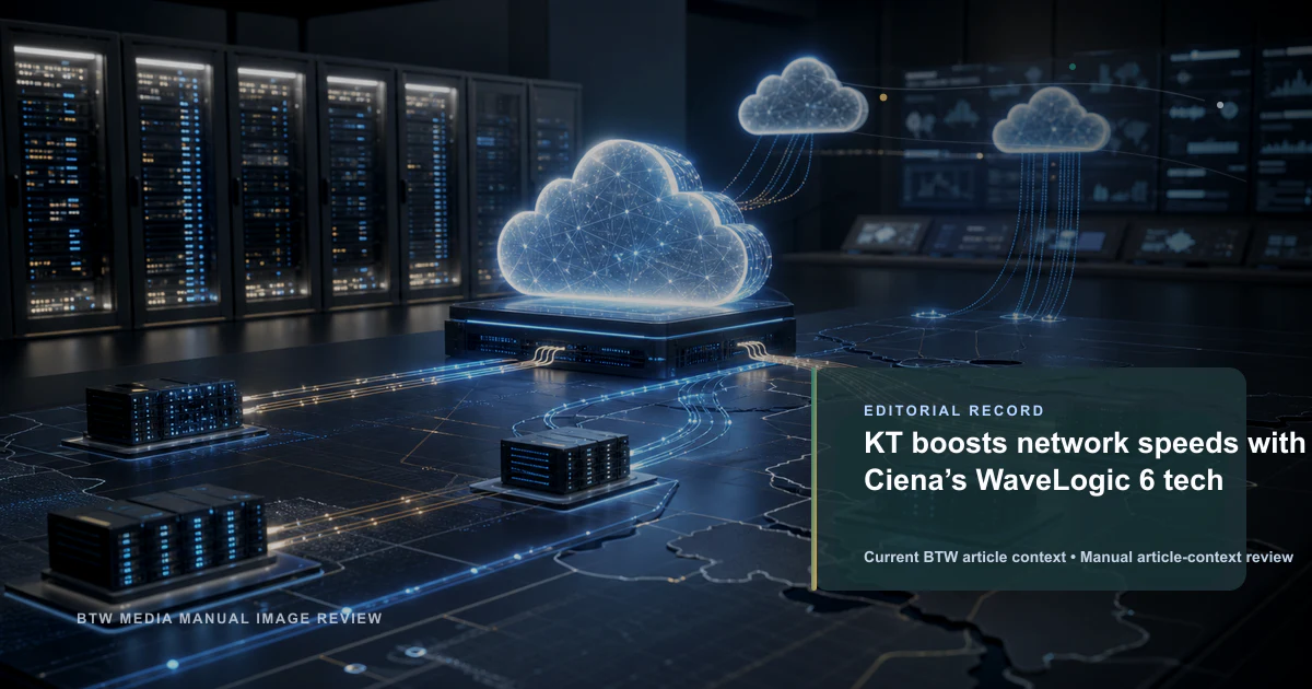 KT aumenta las velocidades de red con la tecnología WaveLogic 6 de Ciena