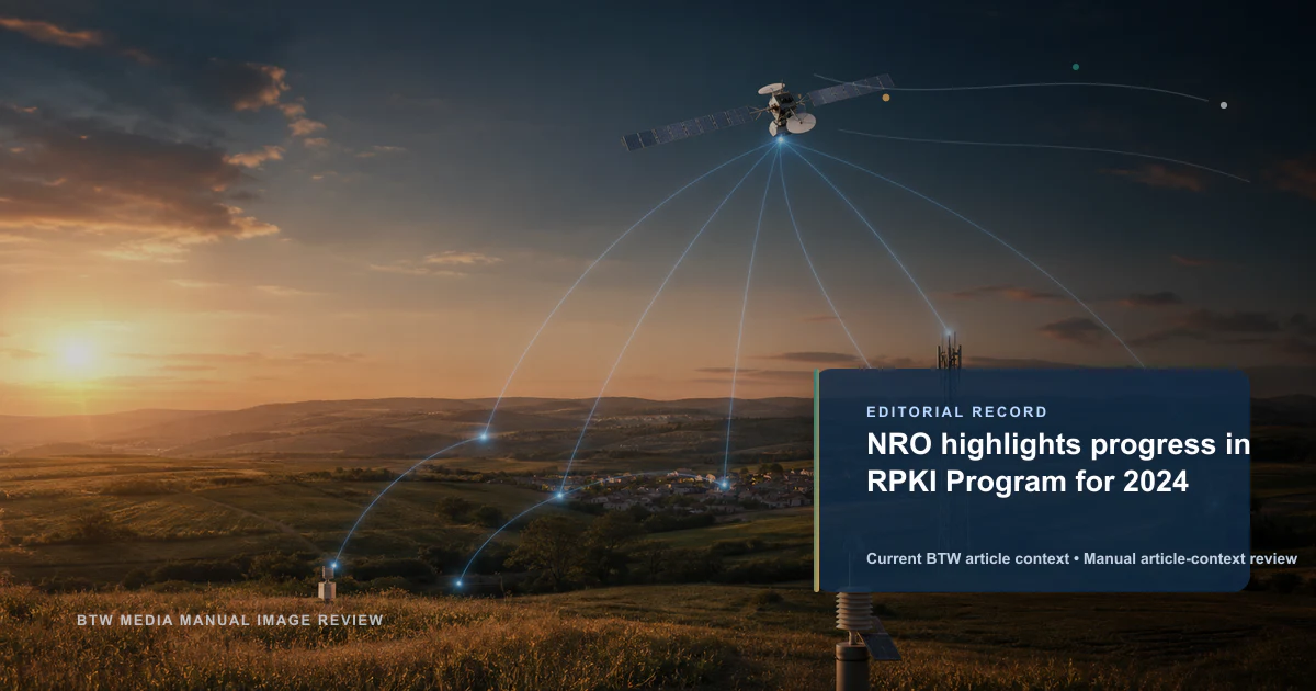 NRO highlights progress in RPKI Program for 2024 reviewed editorial briefing visual