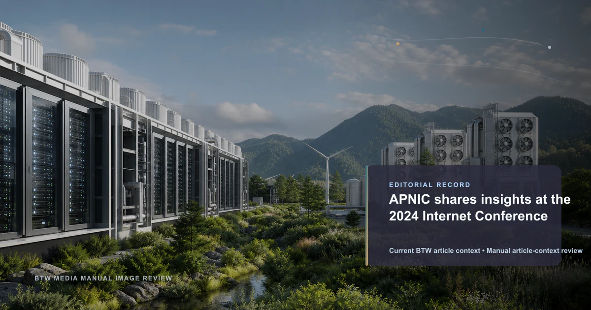 APNIC partage ses réflexions à la conférence Internet 2024