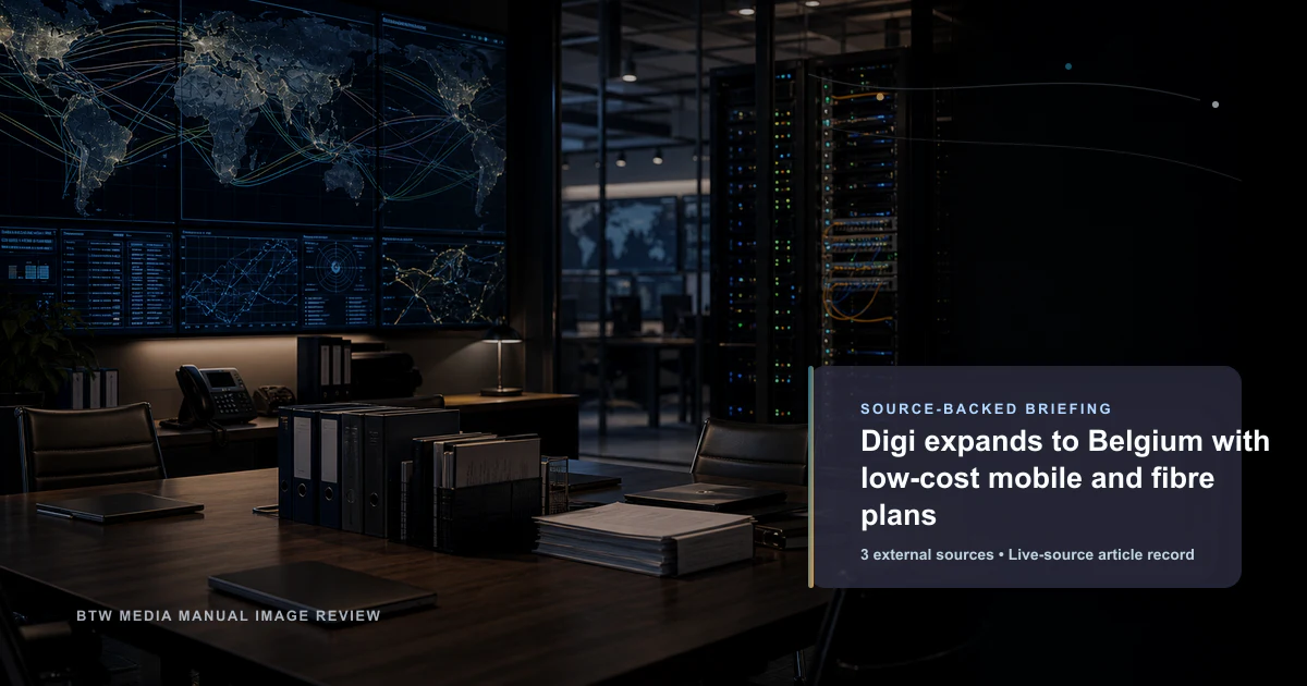 Digi se développe en Belgique avec des forfaits mobiles et fibre à bas prix