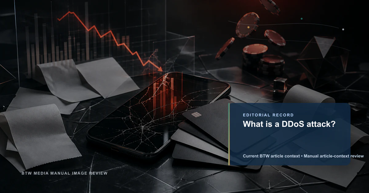 What is a DDoS attack?