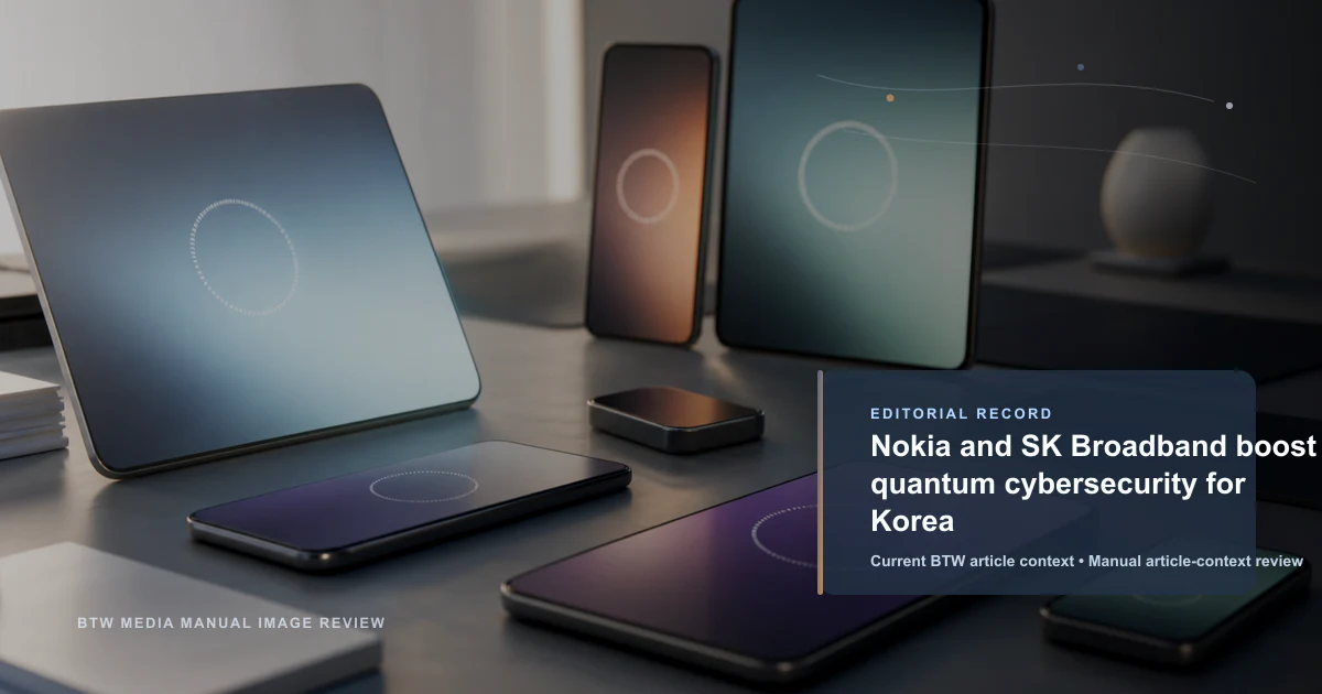 Nokia et SK Broadband renforcent la cybersécurité quantique pour la Corée