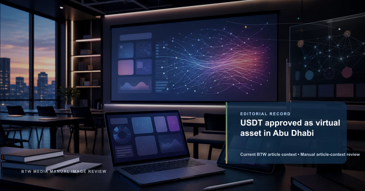 L'USDT approuvé comme actif virtuel à Abou Dhabi