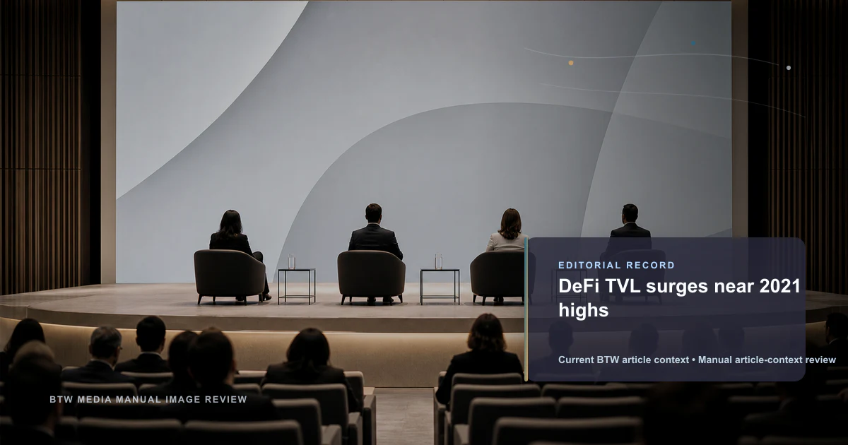 DeFi TVL se acerca a los máximos de 2021