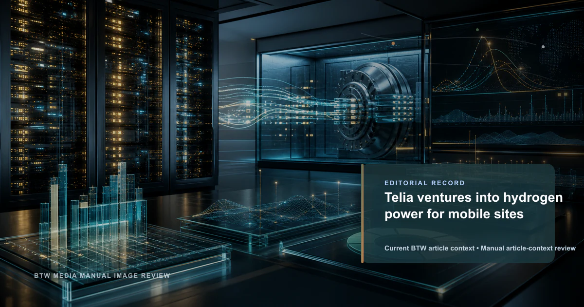 Telia ventures into hydrogen power for mobile sites