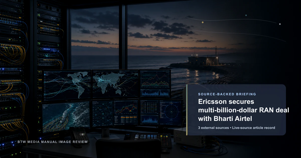 Ericsson décroche un contrat RAN de plusieurs milliards de dollars avec Bharti Airtel