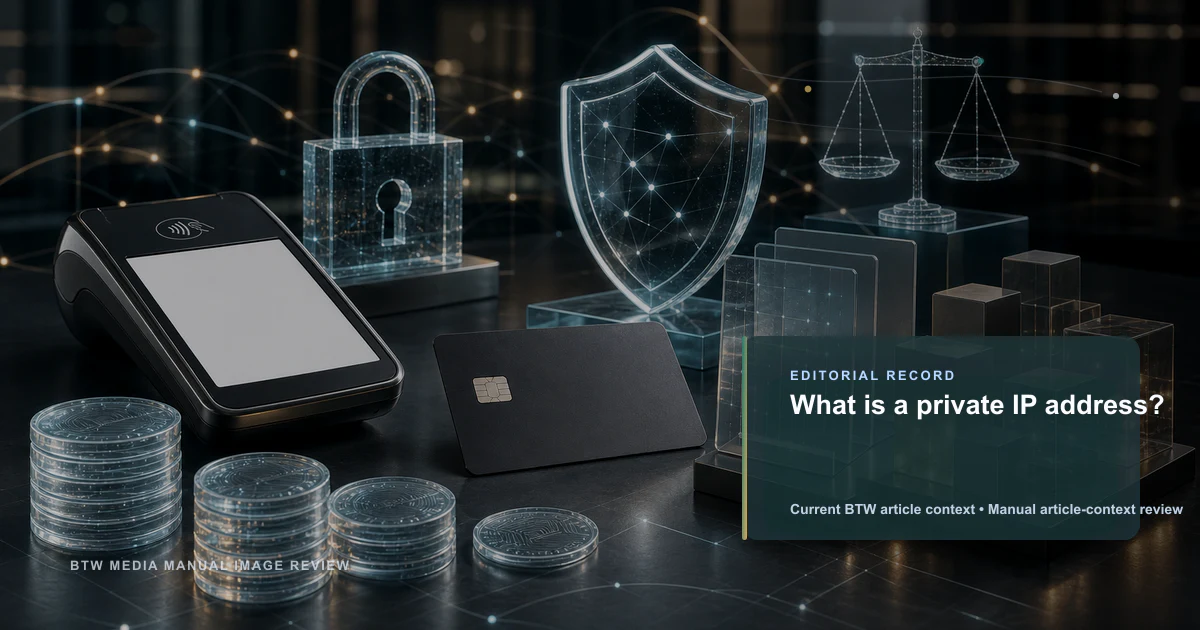 What is a private IP address?