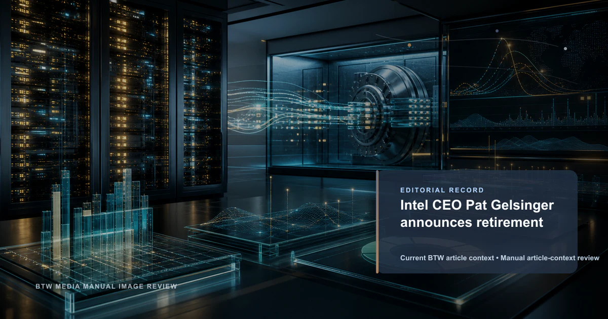 Le PDG d'Intel, Pat Gelsinger, annonce sa retraite