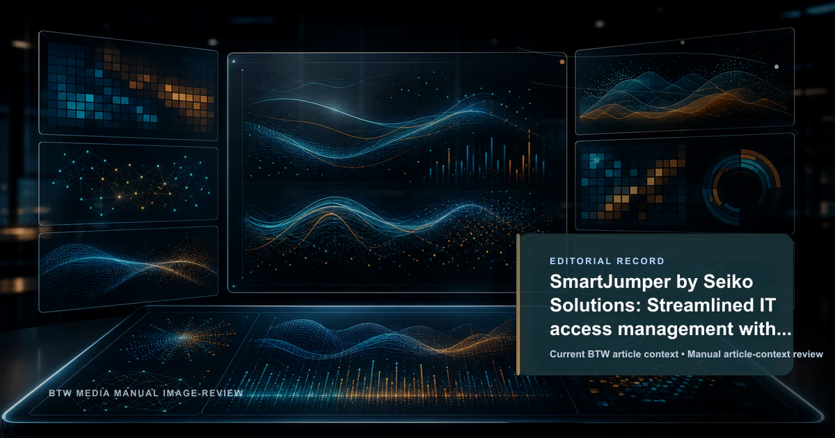 SmartJumper de Seiko Solutions : Gestion simplifiée des accès informatiques avec sécurité et facilité