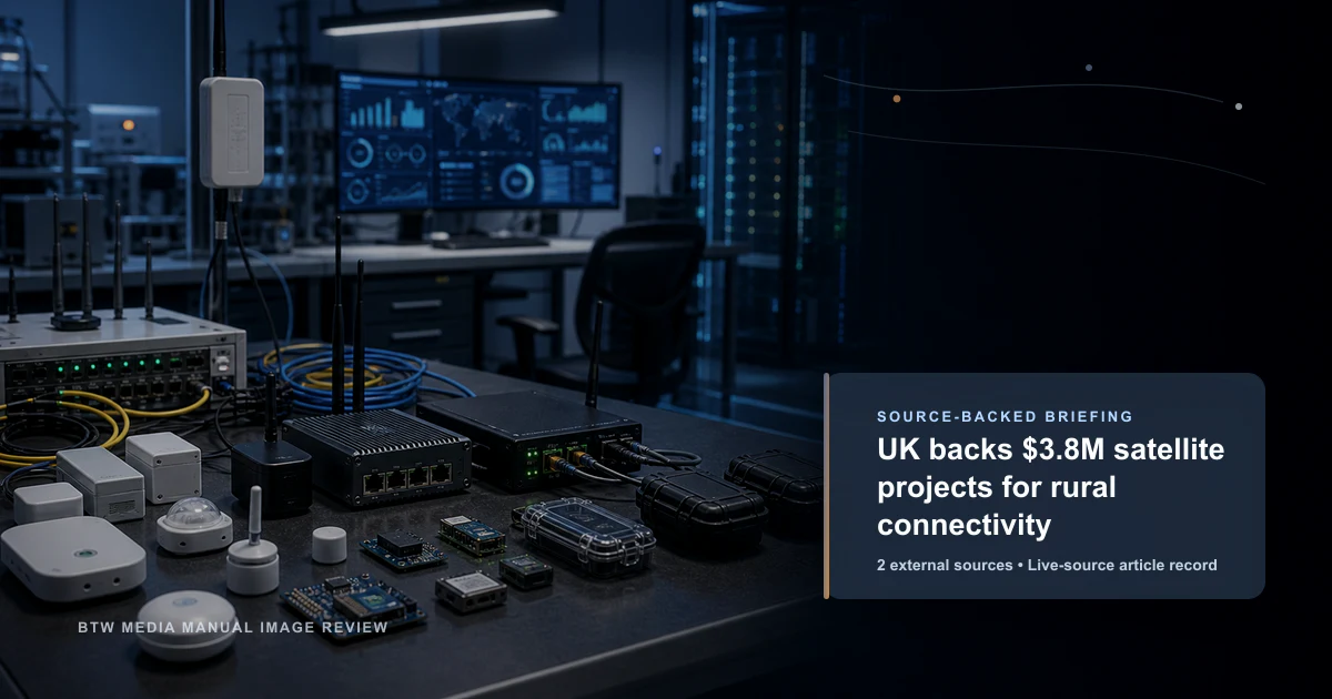 UK : 3,8 M$ pour des projets satellite en zones rurales