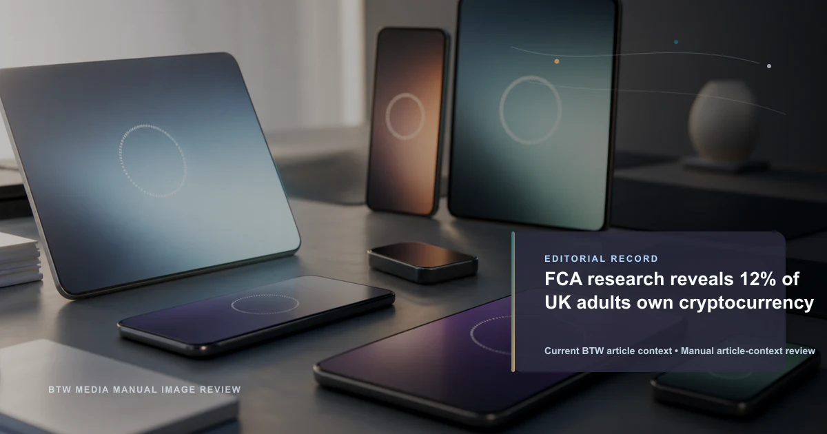 FCA : 12 % des adultes britanniques possèdent des cryptomonnaies