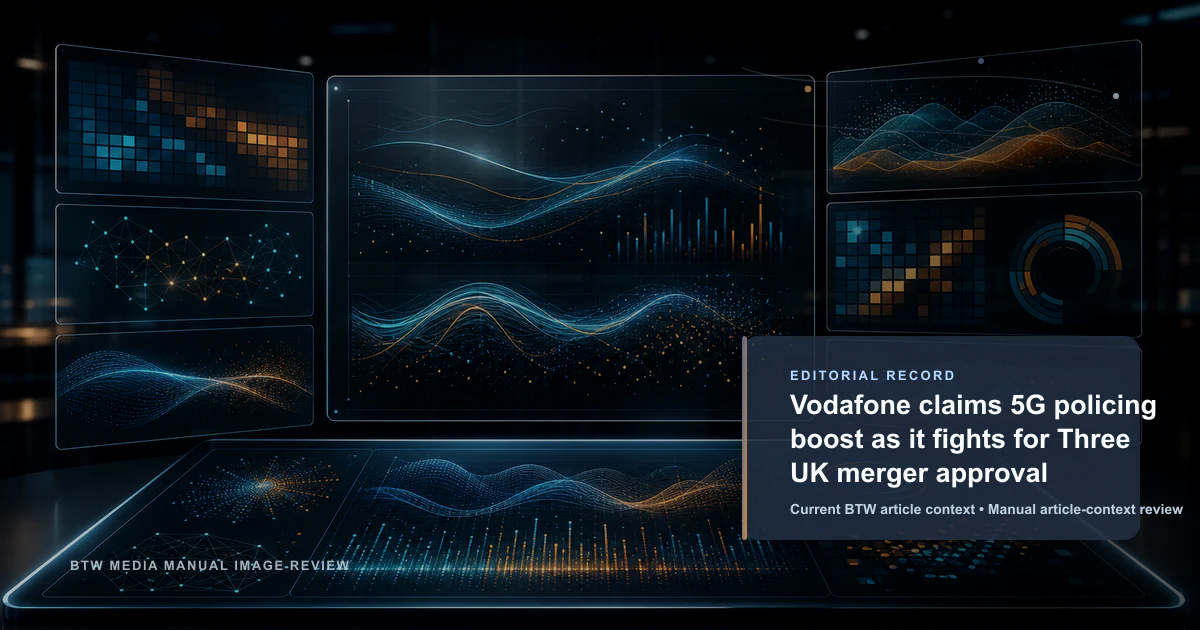 Vodafone mise sur la 5G pour la police pour obtenir l’approbation de la fusion Three UK