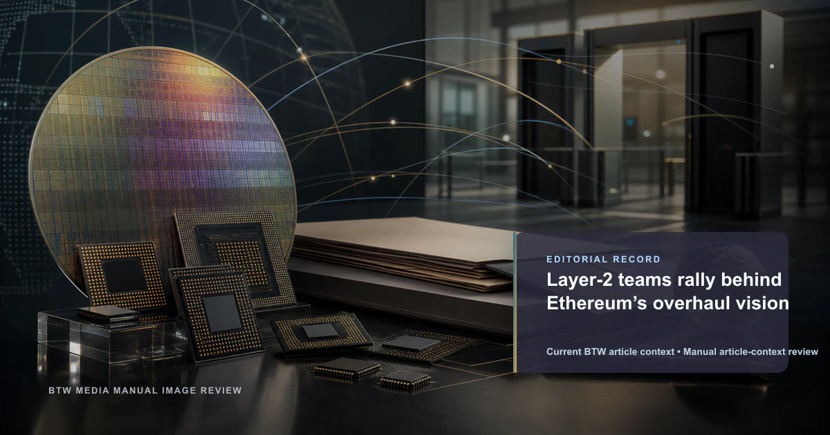 Les équipes Layer-2 se rallient à la vision de refonte d'Ethereum