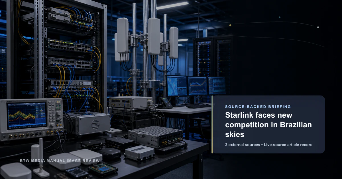 Starlink fait face à une nouvelle concurrence dans le ciel brésilien