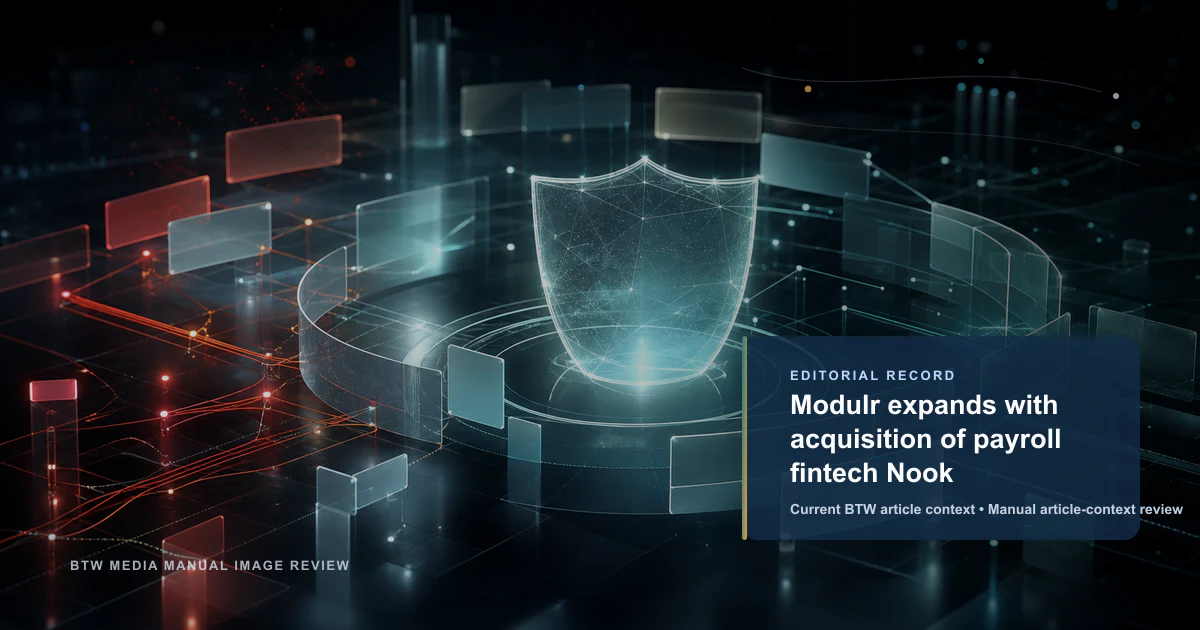 Modulr s'étend avec l'acquisition de la fintech de paie Nook