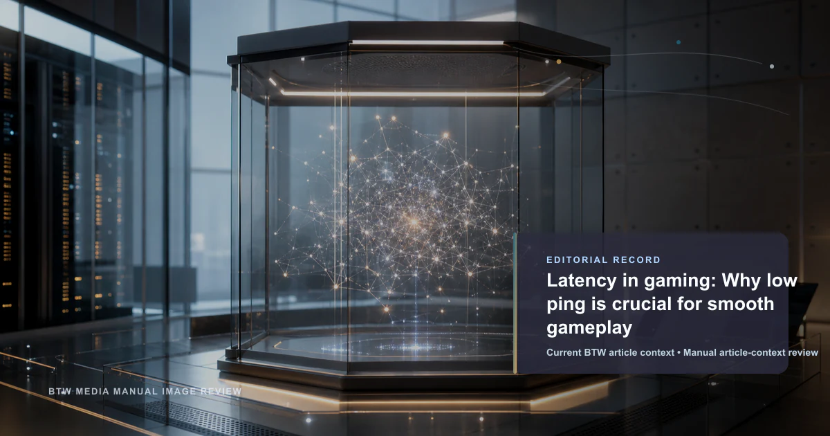 La latence dans le jeu: pourquoi un ping faible est crucial pour un jeu fluide
