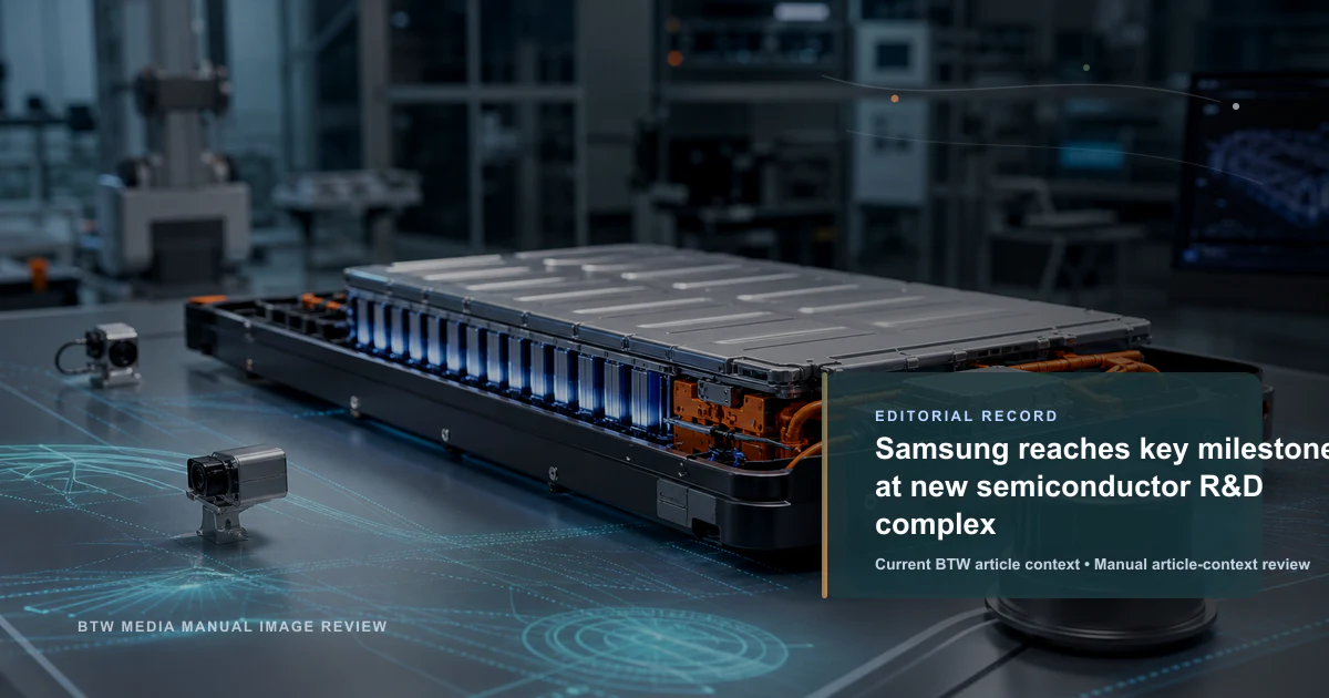 Samsung franchit une étape clé dans son nouveau complexe de R&D en semi-conducteurs