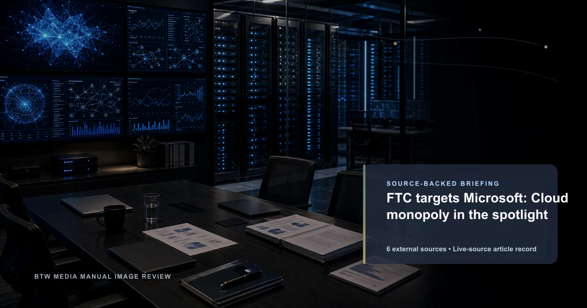 La FTC cible Microsoft : le monopole du cloud sous les projecteurs
