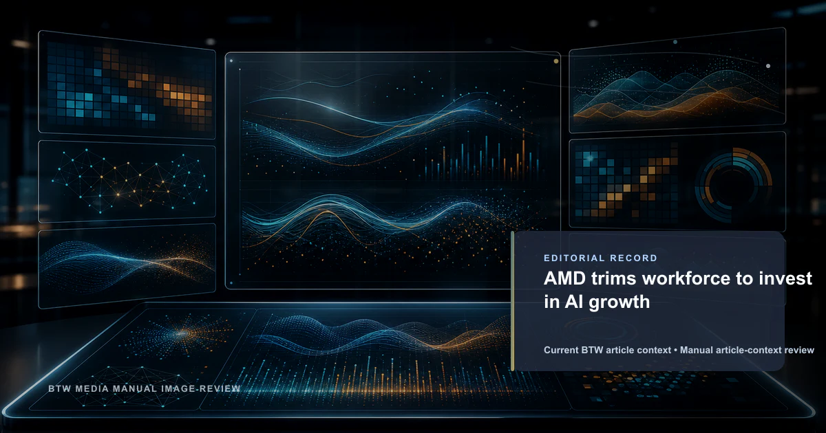 AMD recorta su plantilla para invertir en crecimiento de IA