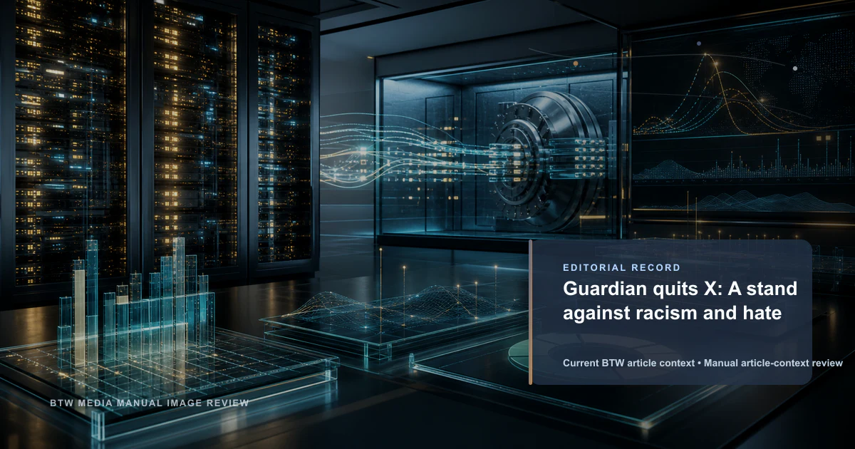 Le Guardian quitte X : une position contre le racisme et la haine