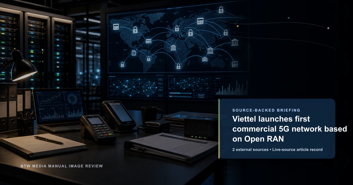 Viettel lance le premier réseau 5G commercial basé sur l'Open RAN