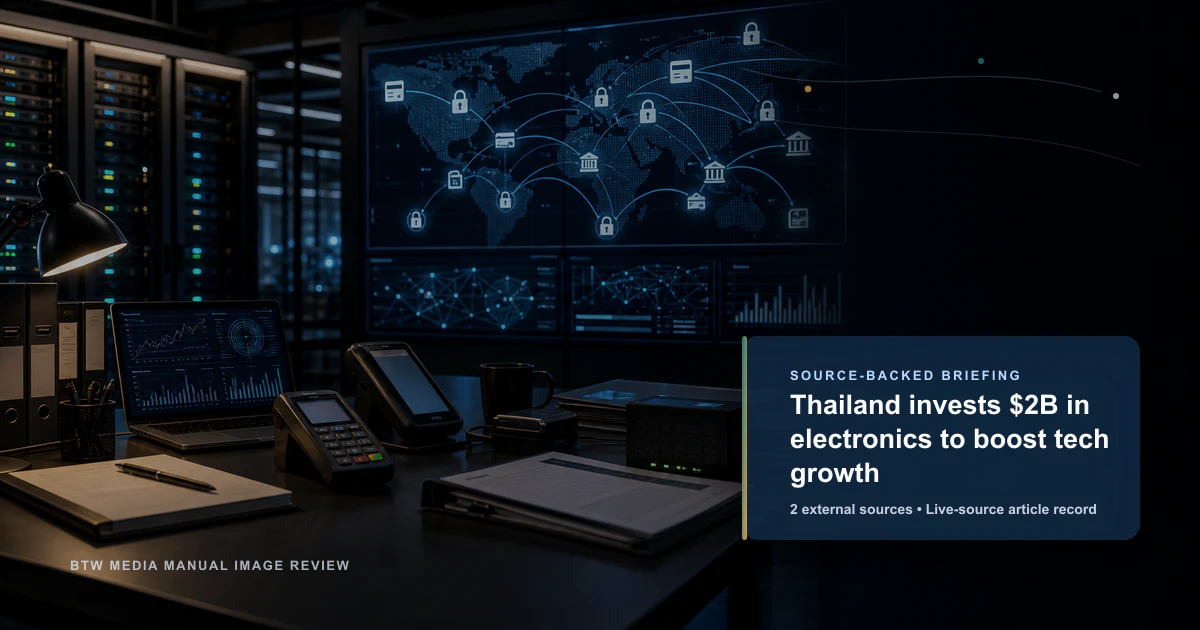 La Thaïlande investit 2 G$ dans les data centers et l'électronique pour stimuler sa croissance technologique