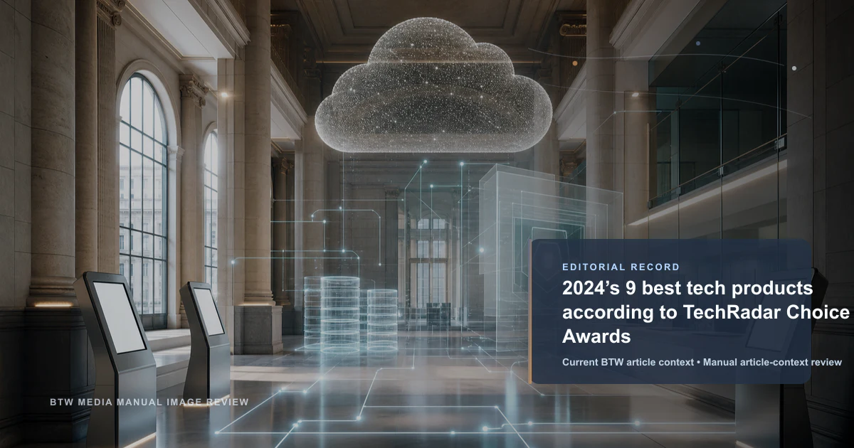 Los 9 mejores productos tecnológicos de 2024 según TechRadar Choice Awards