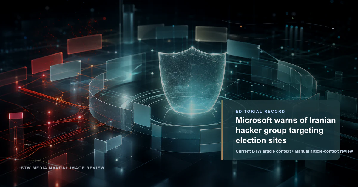 Microsoft advierte sobre un grupo hacker iraní que apunta a sitios electorales