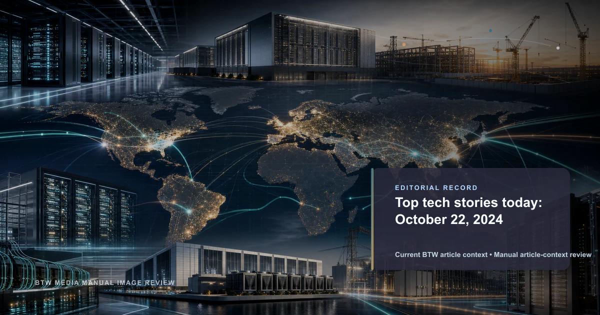 Principales actualités technologiques : 22 octobre 2024