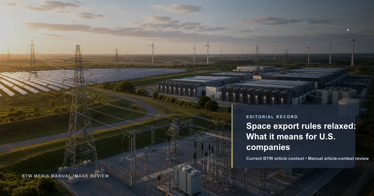 Relajación de las normas de exportación espacial: qué significa para las empresas estadounidenses