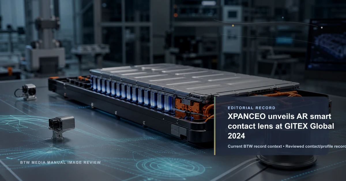 XPANCEO dévoile des lentilles de contact intelligentes pour la réalité augmentée au GITEX Global 2024
