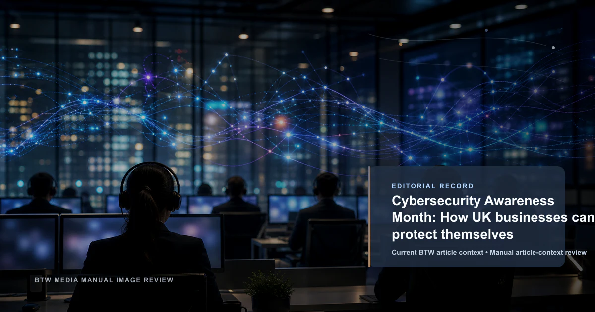Mes de la Ciberseguridad: Cómo pueden protegerse las empresas del Reino Unido