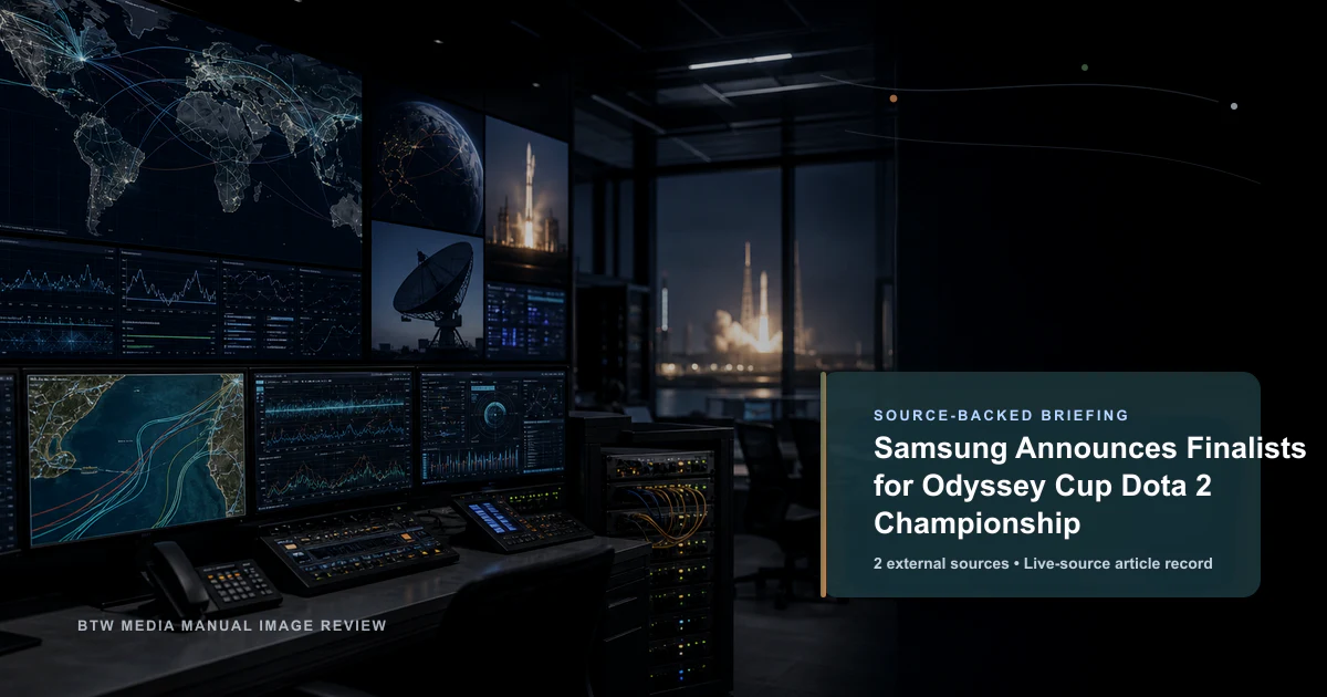Samsung annonce les finalistes de l'Odyssey Cup Dota 2 Championship
