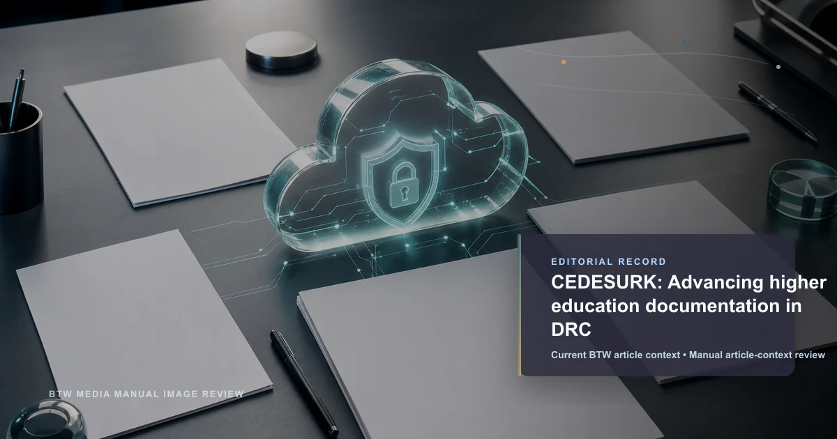 CEDESURK: Fomentando la documentación de la educación superior en la RDC