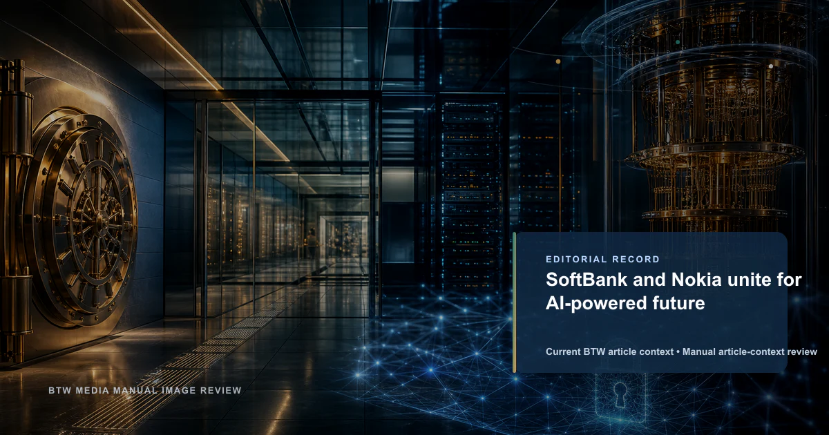 SoftBank et Nokia s'unissent pour un avenir alimenté par l'IA