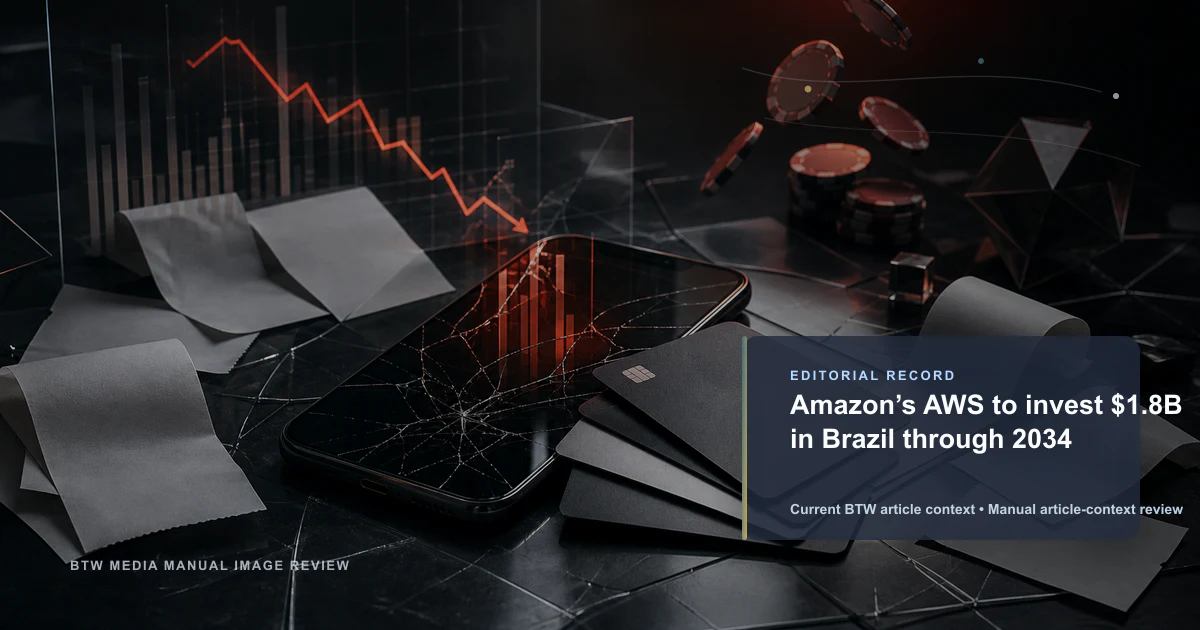 AWS d'Amazon va investir 1,8 milliard de dollars au Brésil d'ici 2034